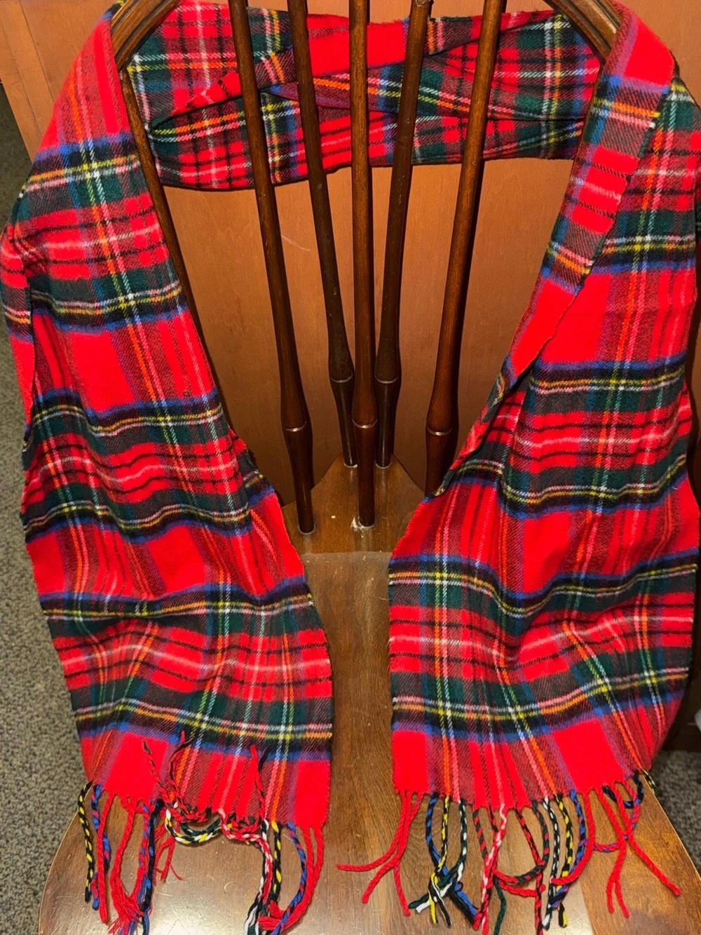 Red Plaid Tartan Throw Blanket - Stylish Home Accent